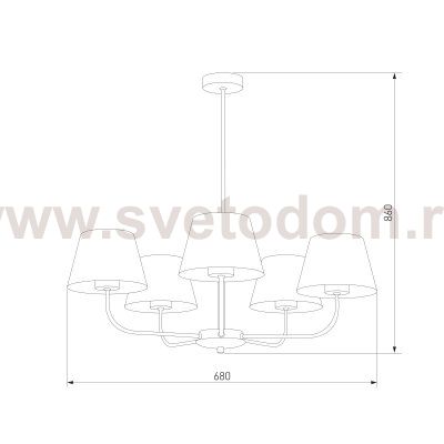 Подвесной светильник 3989 Chicago TK Lighting