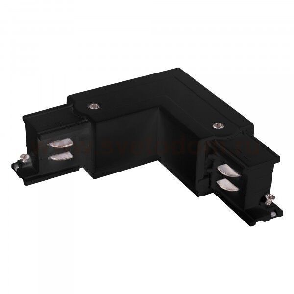 Коннектор угловой для трехфазного шинопровода (черный) 85110/00 Elektrostandard