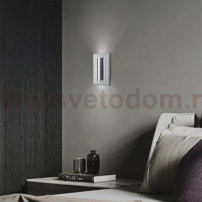 Настенный светильник Eurosvet 70142/2 хром Adamson