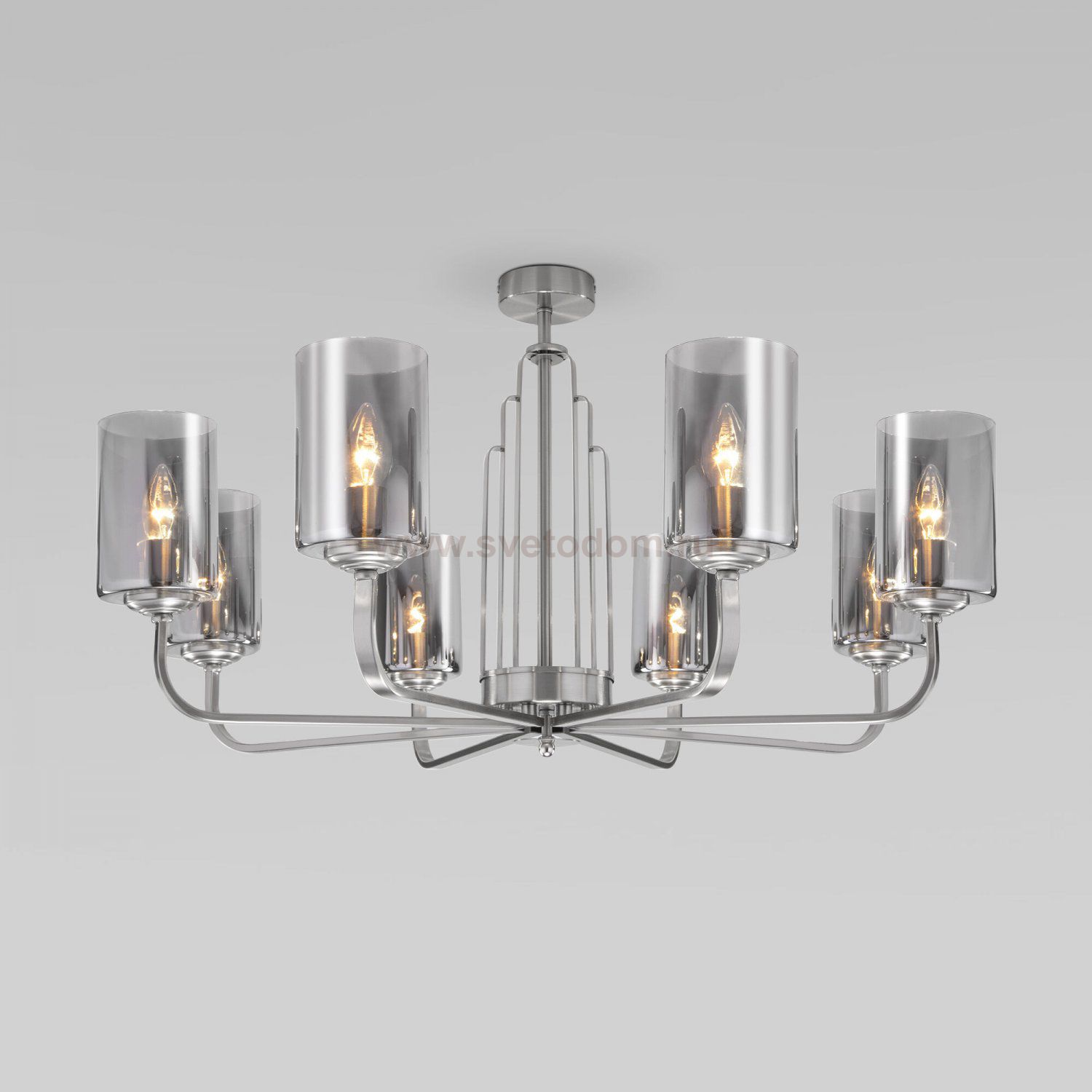 Потолочный светильник 60138/8 сатин-никель Eurosvet