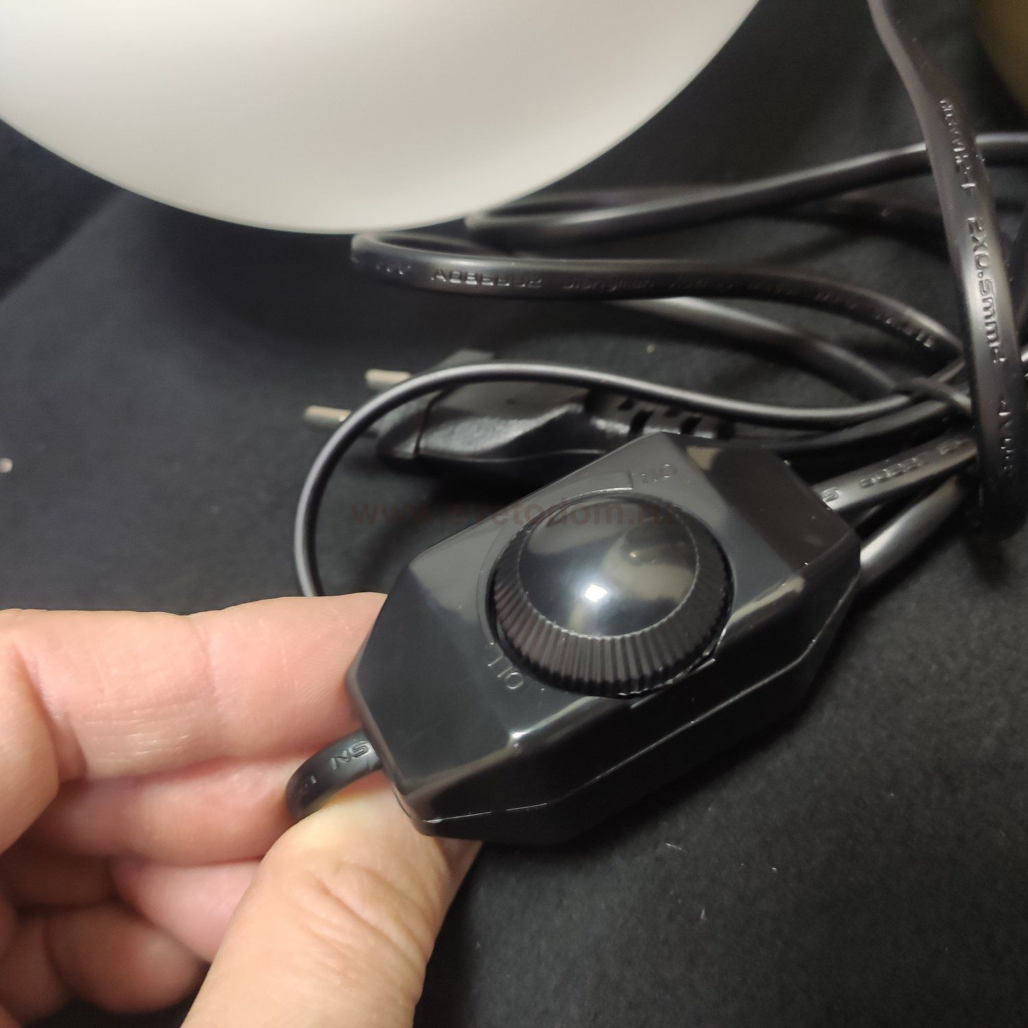 Настольный светильник Eurosvet 01197/1 черный с диммером