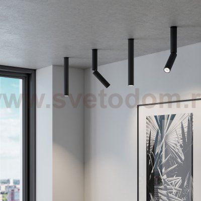 Pika 6W (25029/LED)/Светильник накладной черный 25029/LED Elektrostandard
