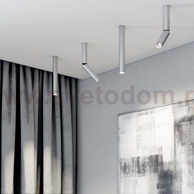 Pika 6W (25030/LED)/Светильник накладной серебро 25030/LED Elektrostandard