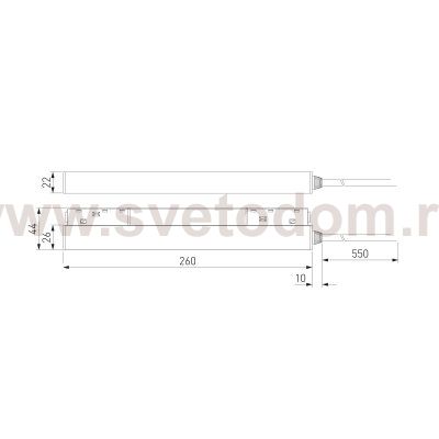 Slim Magnetic Трансформатор 200W белый 95042/00 Elektrostandard