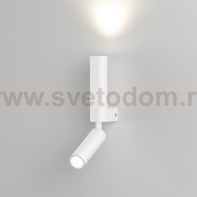 Настенный светильник Eurosvet 40020/1 LED белый Pitch