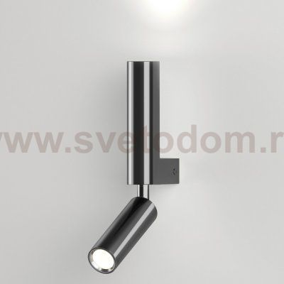 Настенный светильник Eurosvet 40020/1 LED черный жемчуг Pitch