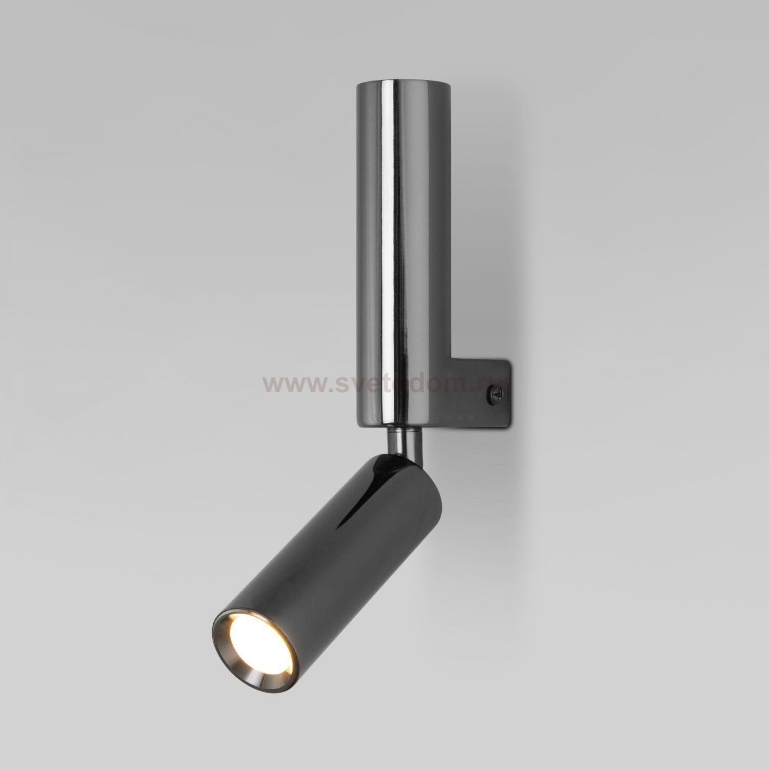 Настенный светильник Eurosvet 40020/1 LED черный жемчуг Pitch