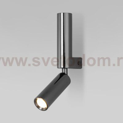 Настенный светильник Eurosvet 40020/1 LED черный жемчуг Pitch