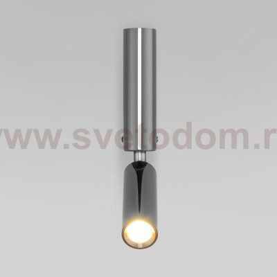 Настенный светильник Eurosvet 40020/1 LED черный жемчуг Pitch