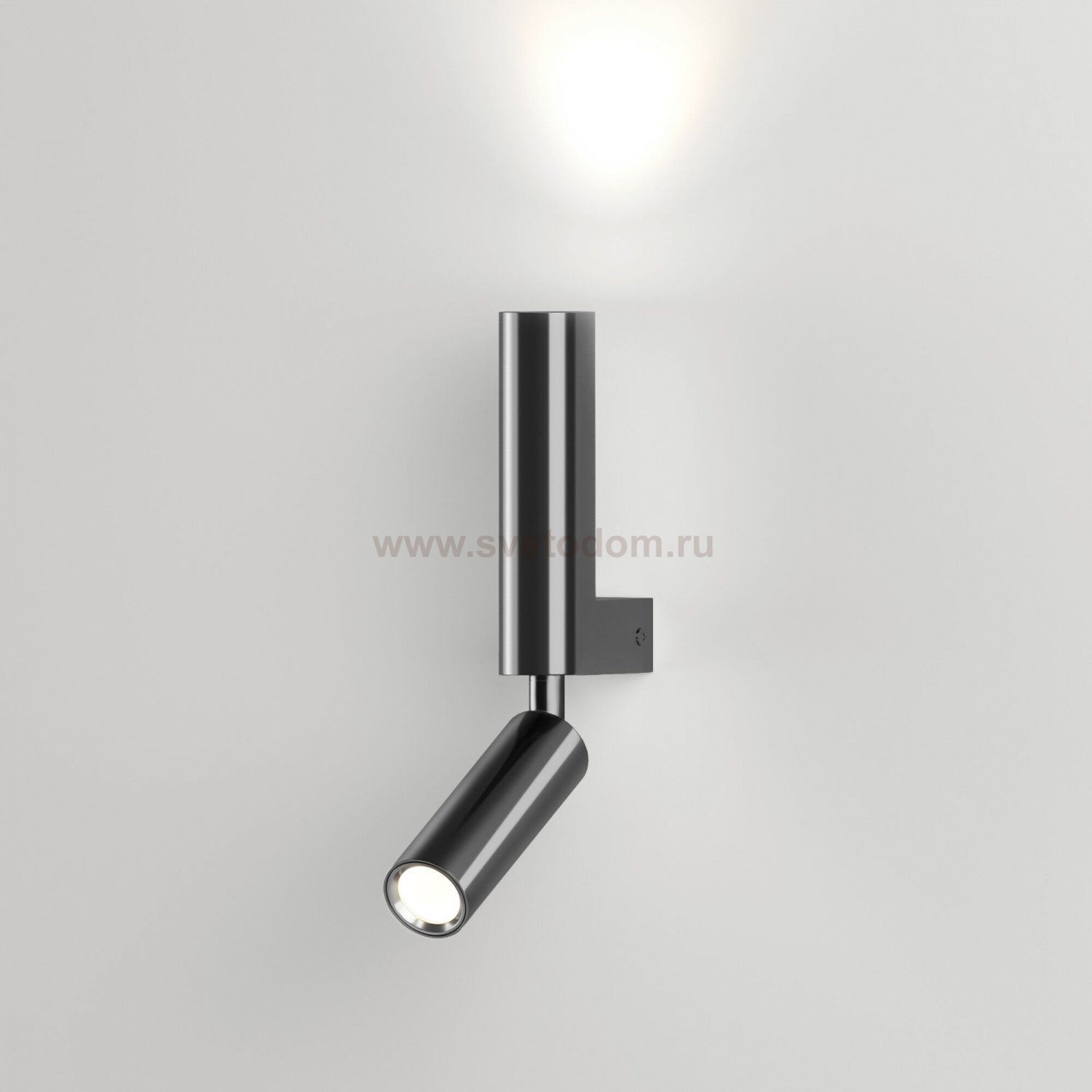 Настенный светильник Eurosvet 40020/1 LED черный жемчуг Pitch