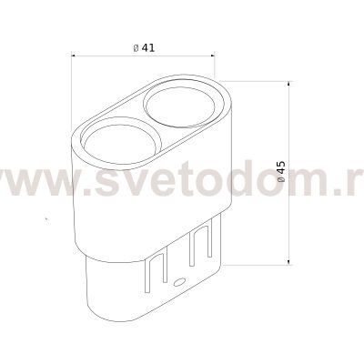 Slim Magnetic M02 Трековый светильник 4W 4200K Smally (черный) 85510/01 85510/01 Elektrostandard