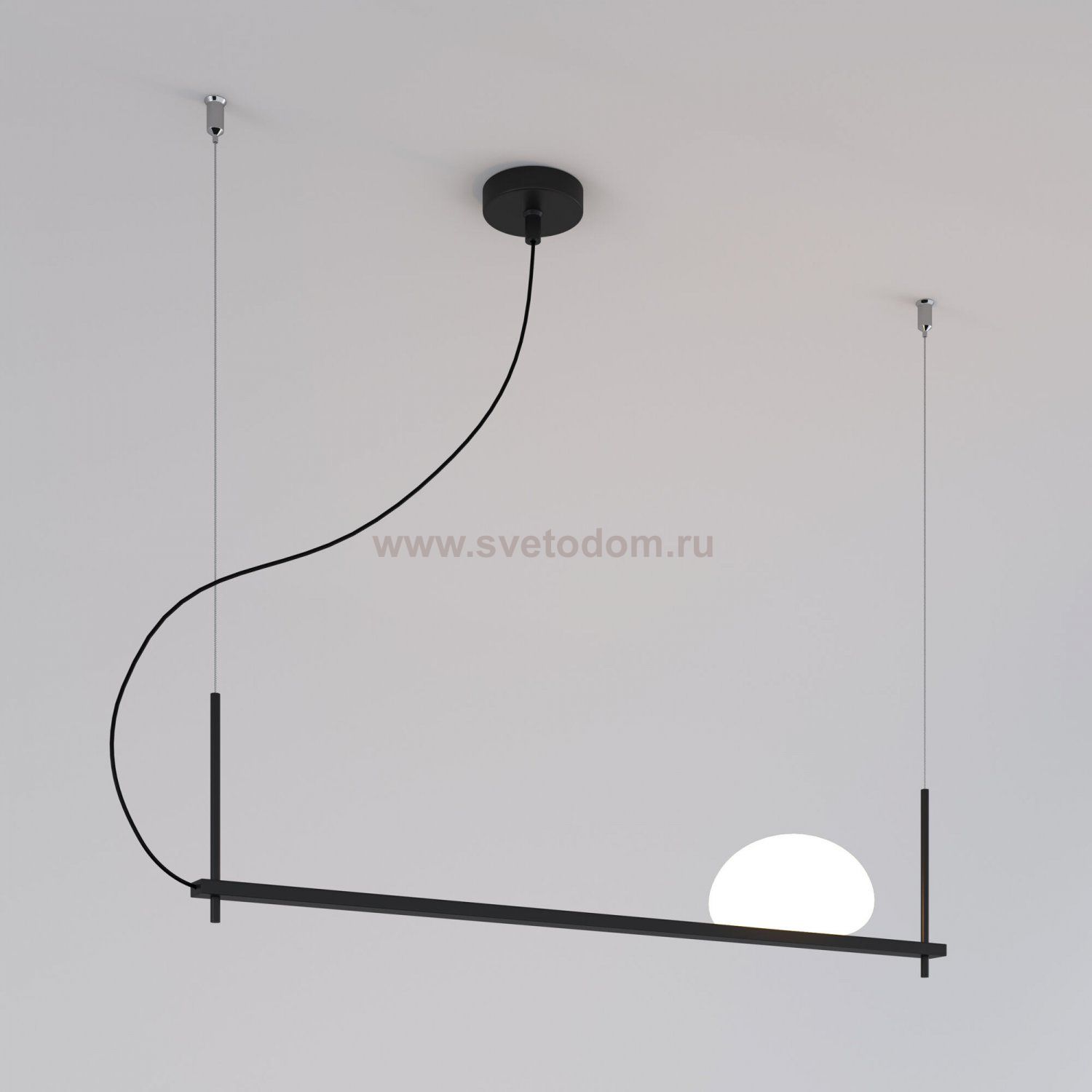 Подвесной светильник Eurosvet 70145/1 черный Stair