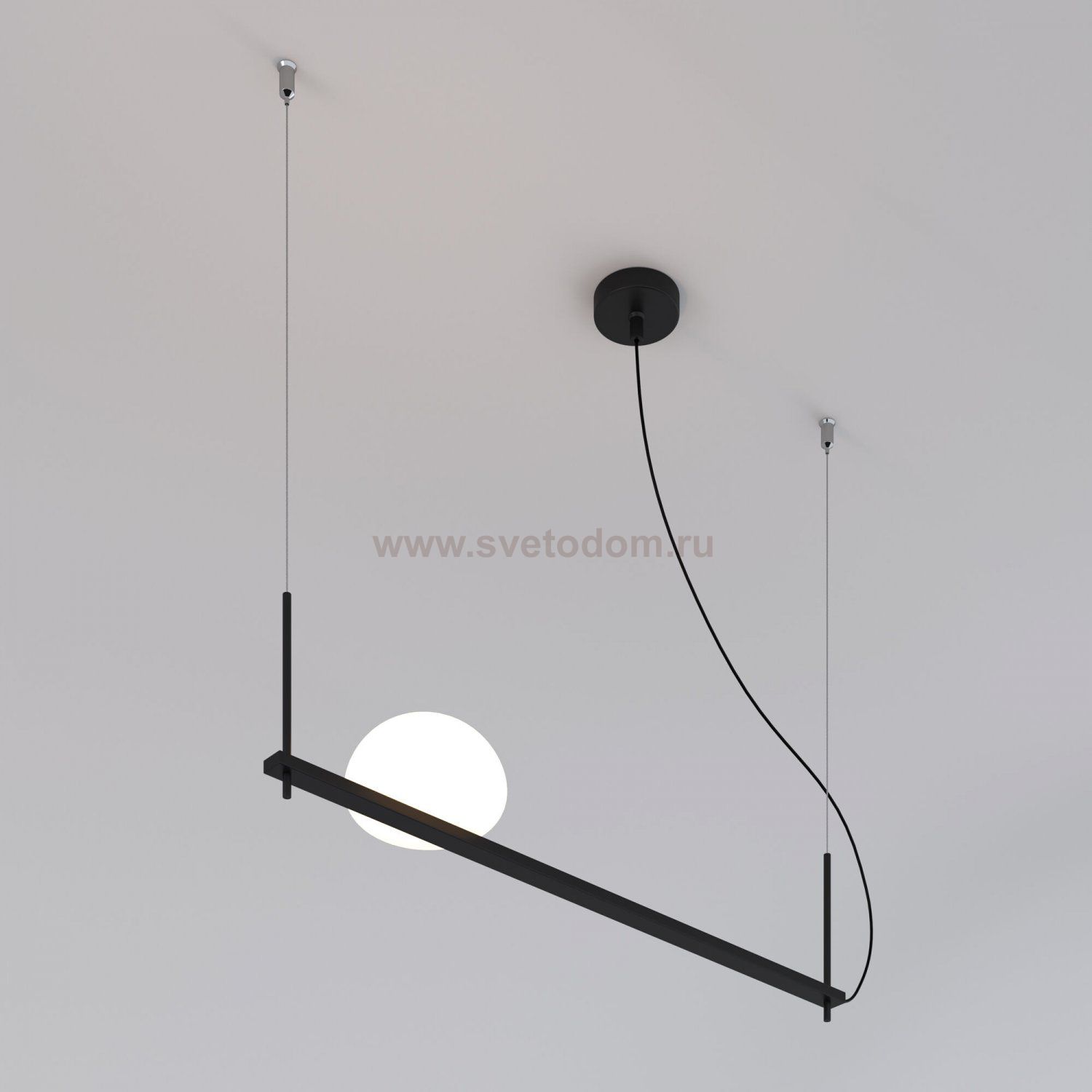 Подвесной светильник Eurosvet 70145/1 черный Stair