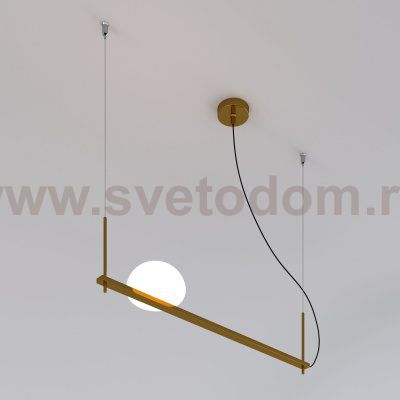 Подвесной светильник Eurosvet 70145/1 латунь Stair