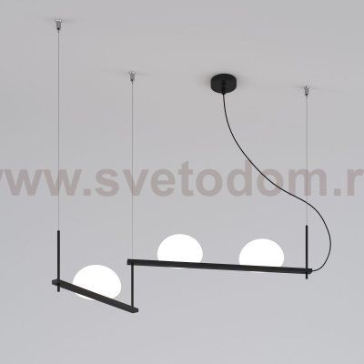 Подвесной светильник Eurosvet 70145/3 черный Stair