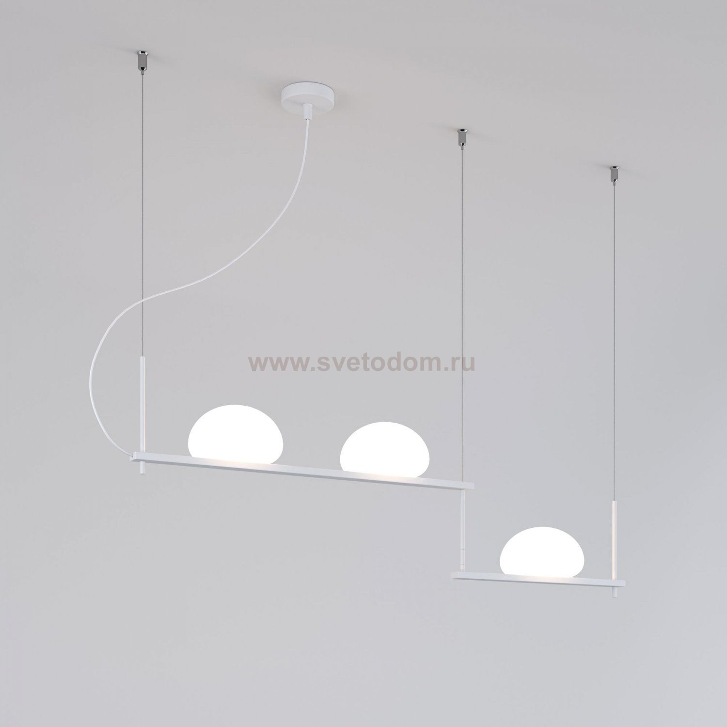 Подвесной светильник Eurosvet 70145/3 белый Stair