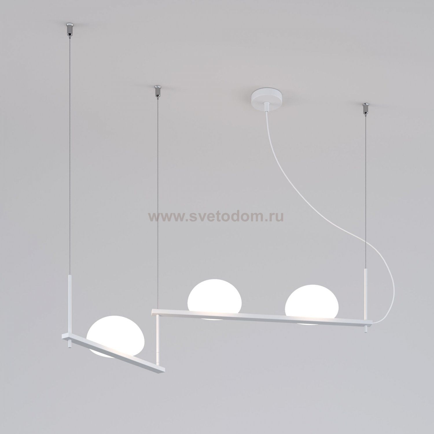 Подвесной светильник Eurosvet 70145/3 белый Stair