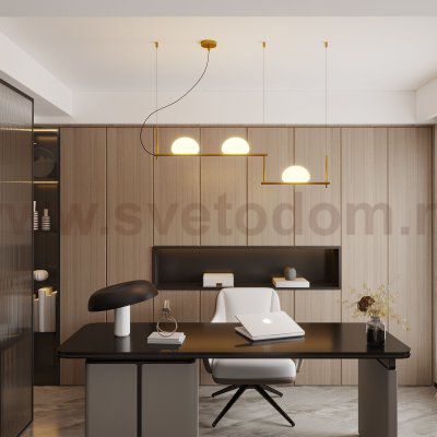 Подвесной светильник Eurosvet 70145/3 латунь Stair