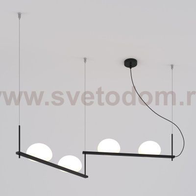 Подвесной светильник Eurosvet 70145/4 черный Stair