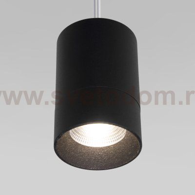 Подвесной светильник Eurosvet 50248/1 LED черный Piccolo
