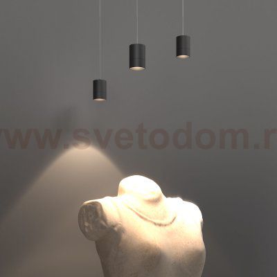 Подвесной светильник Eurosvet 50248/1 LED черный Piccolo