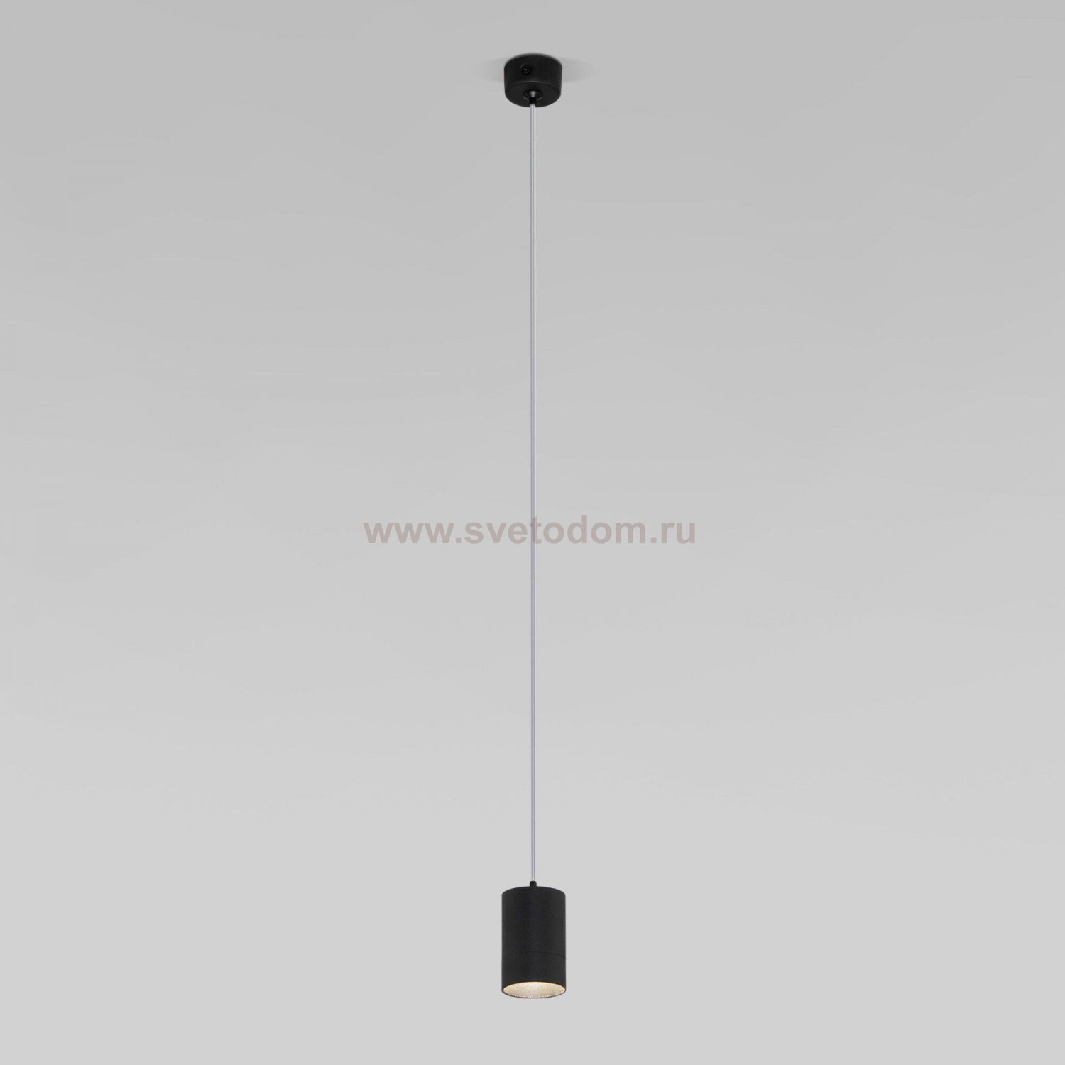Подвесной светильник Eurosvet 50248/1 LED черный Piccolo