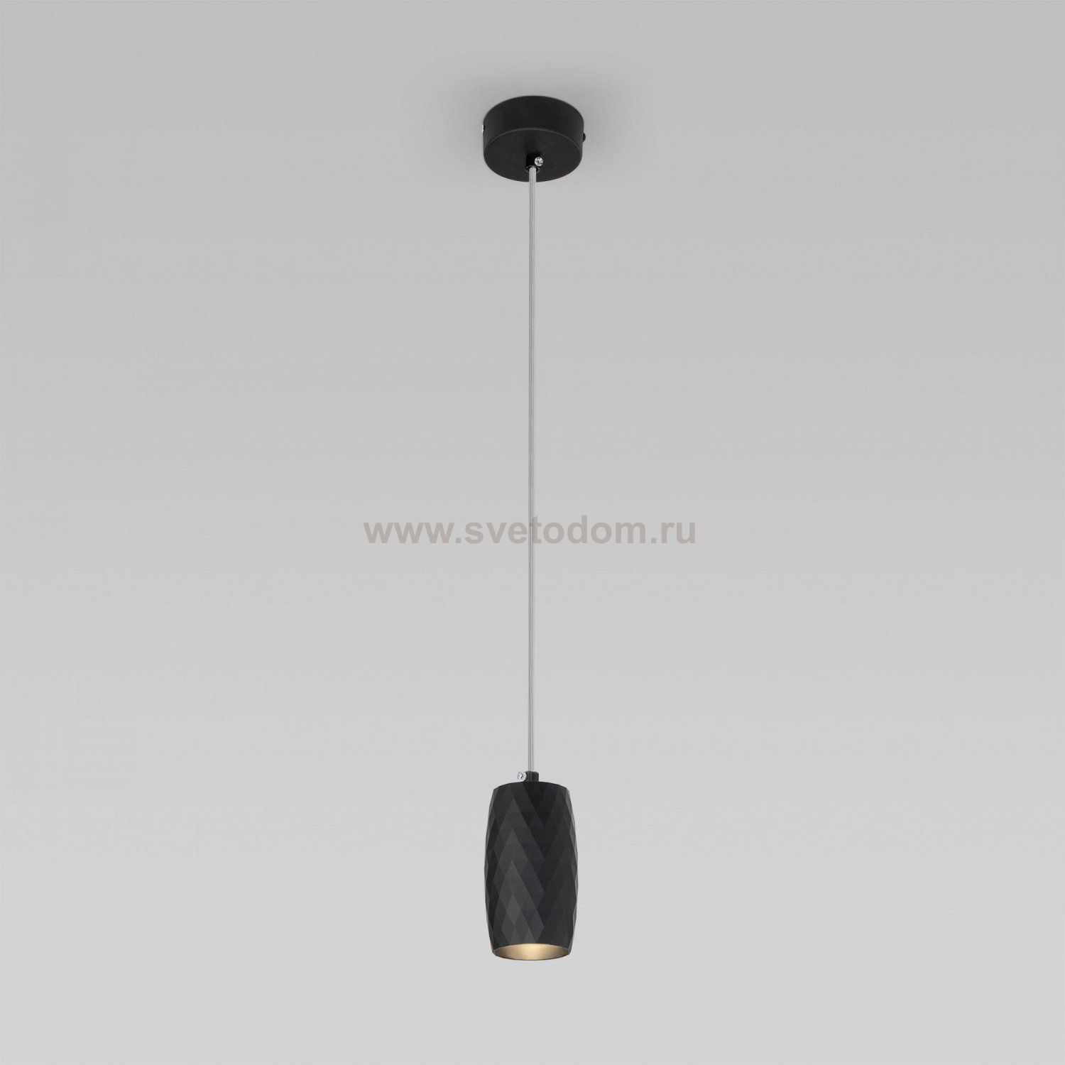 Подвесной светильник Eurosvet 50246/1 LED черный Bonaldo
