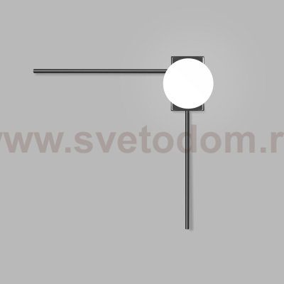 Настенный светильник Eurosvet 40035/1 черный жемчуг Fredo