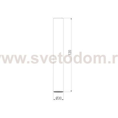 Pika 6W (25031/LED)/Светильник накладной серебро Elektrostandard