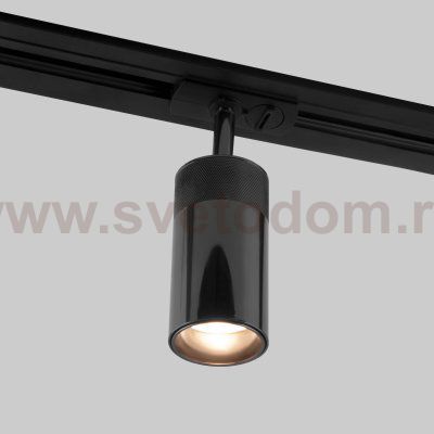Светильник потолочный светодиодный Riffe чёрный  жемчуг 9W 4200K (85512/01) однофазный Elektrostandard
