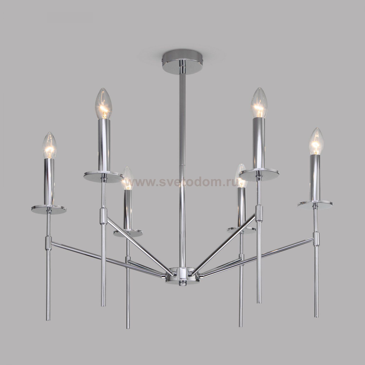 Потолочный светильник 60142/6 хром Eurosvet