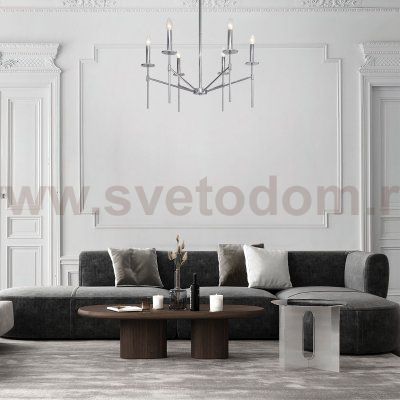 Потолочный светильник 60142/6 хром Eurosvet