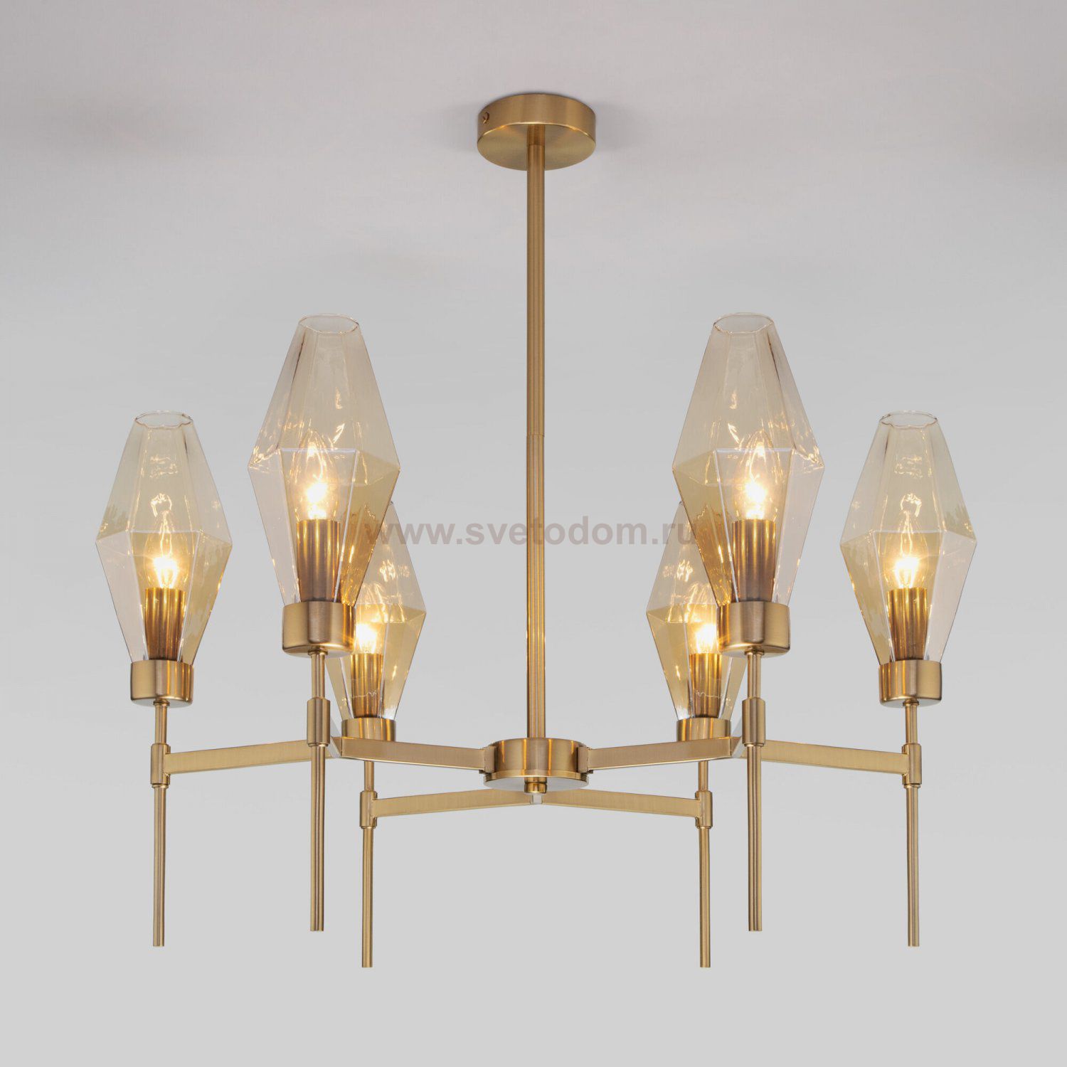 Потолочный светильник 60143/6 латунь Eurosvet