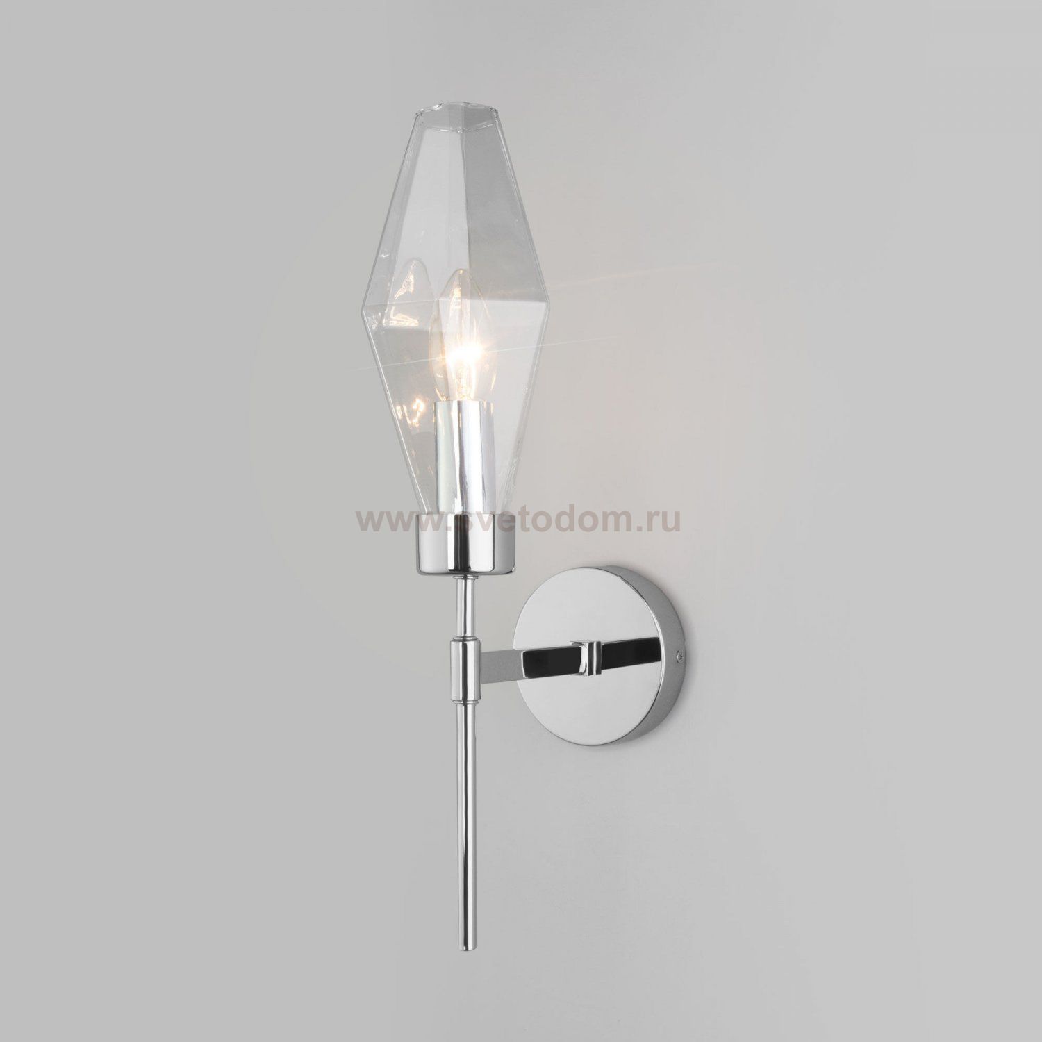 Настенный светильник 60143/1 хром Eurosvet