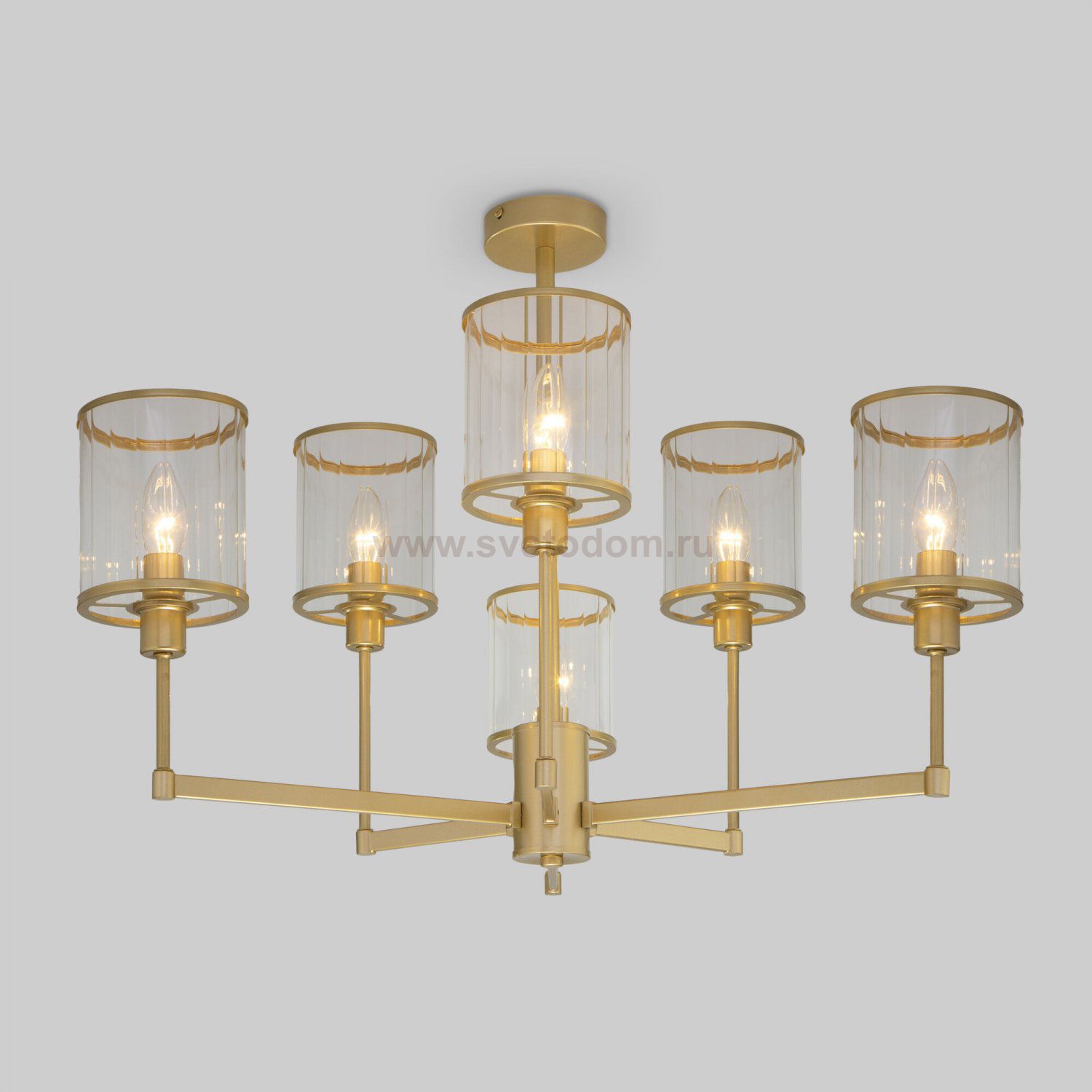 Потолочный светильник 60144/6 золото Eurosvet