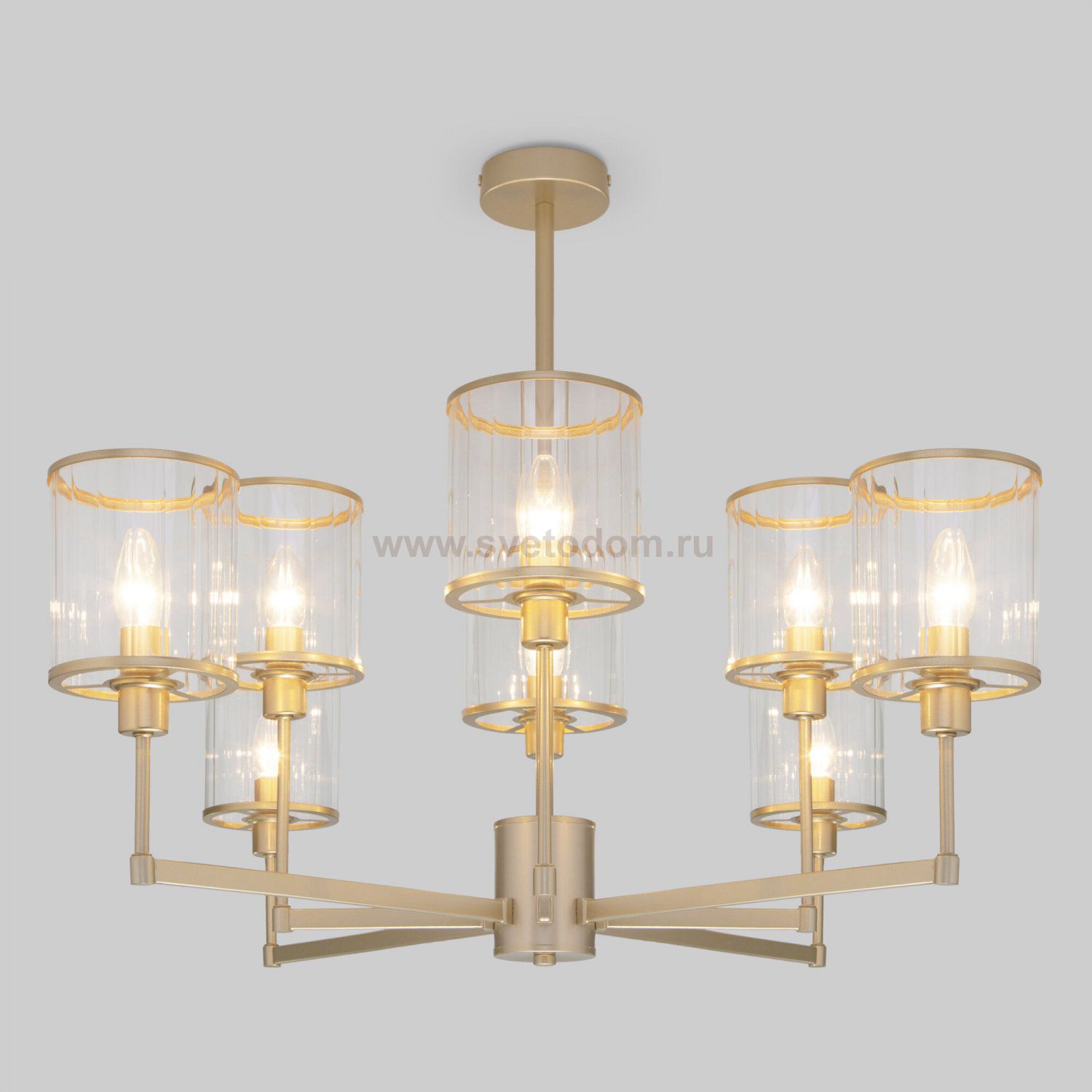 Потолочный светильник 60144/8 золото Eurosvet