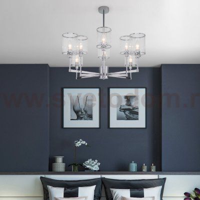 Потолочный светильник 60144/8 хром Eurosvet