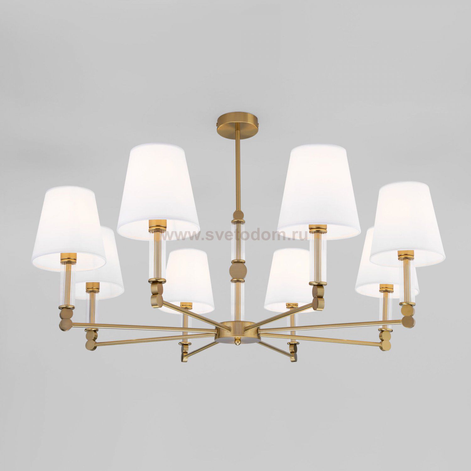 Потолочный светильник 60145/8 латунь Eurosvet