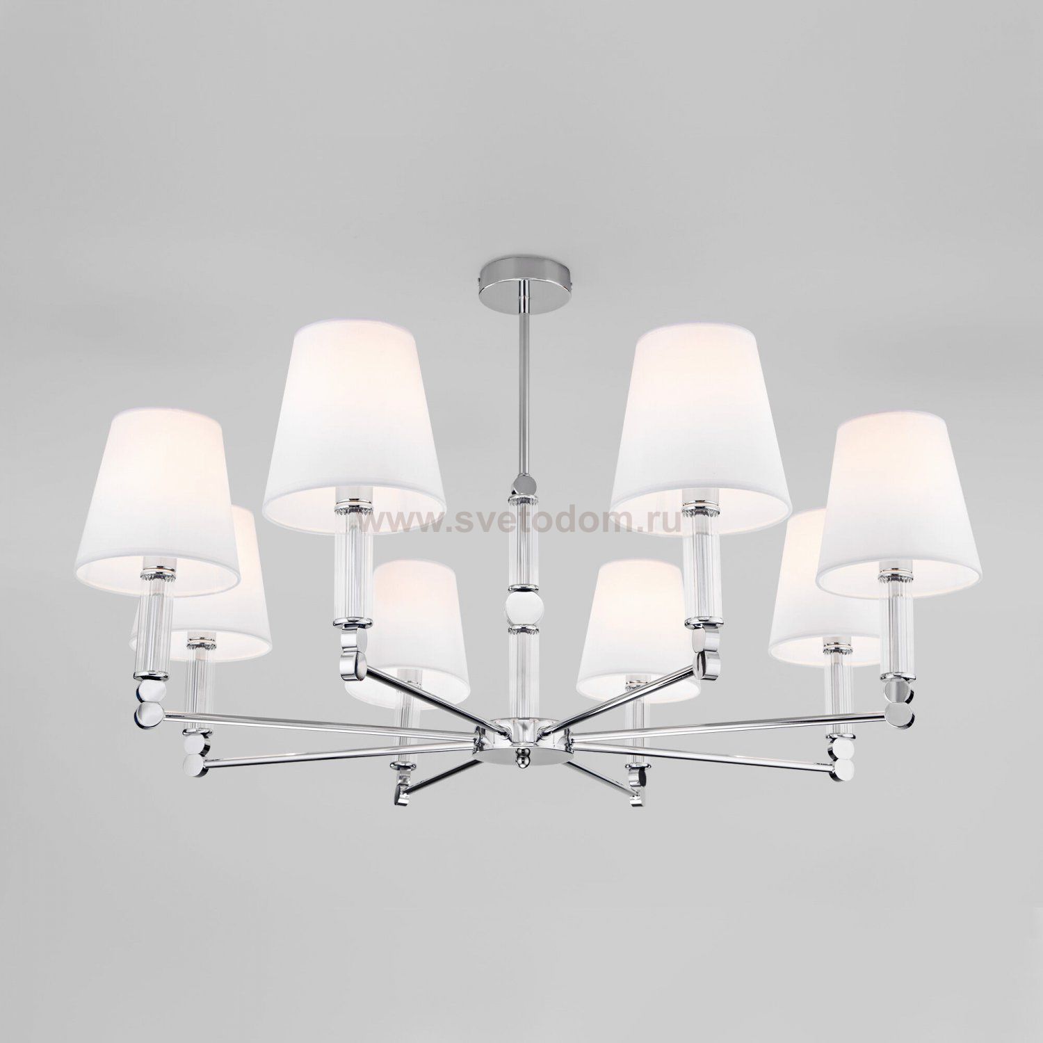 Потолочный светильник 60145/8 хром Eurosvet