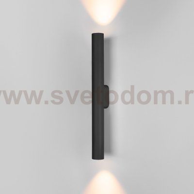 40124/LED/ Светильник настенный светодиодный Langer черный Elektrostandard
