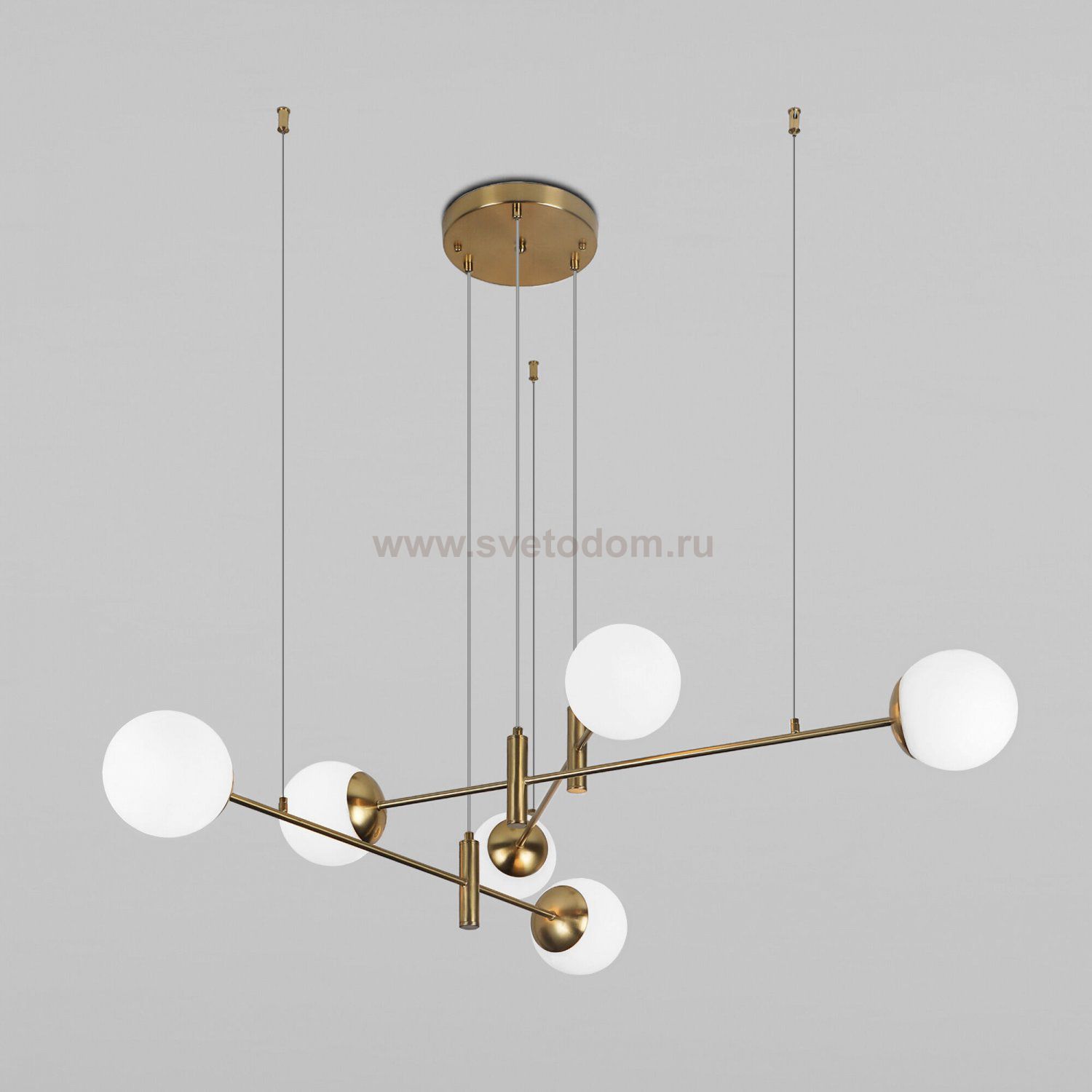 Подвесной светильник 70146/6 латунь Eurosvet