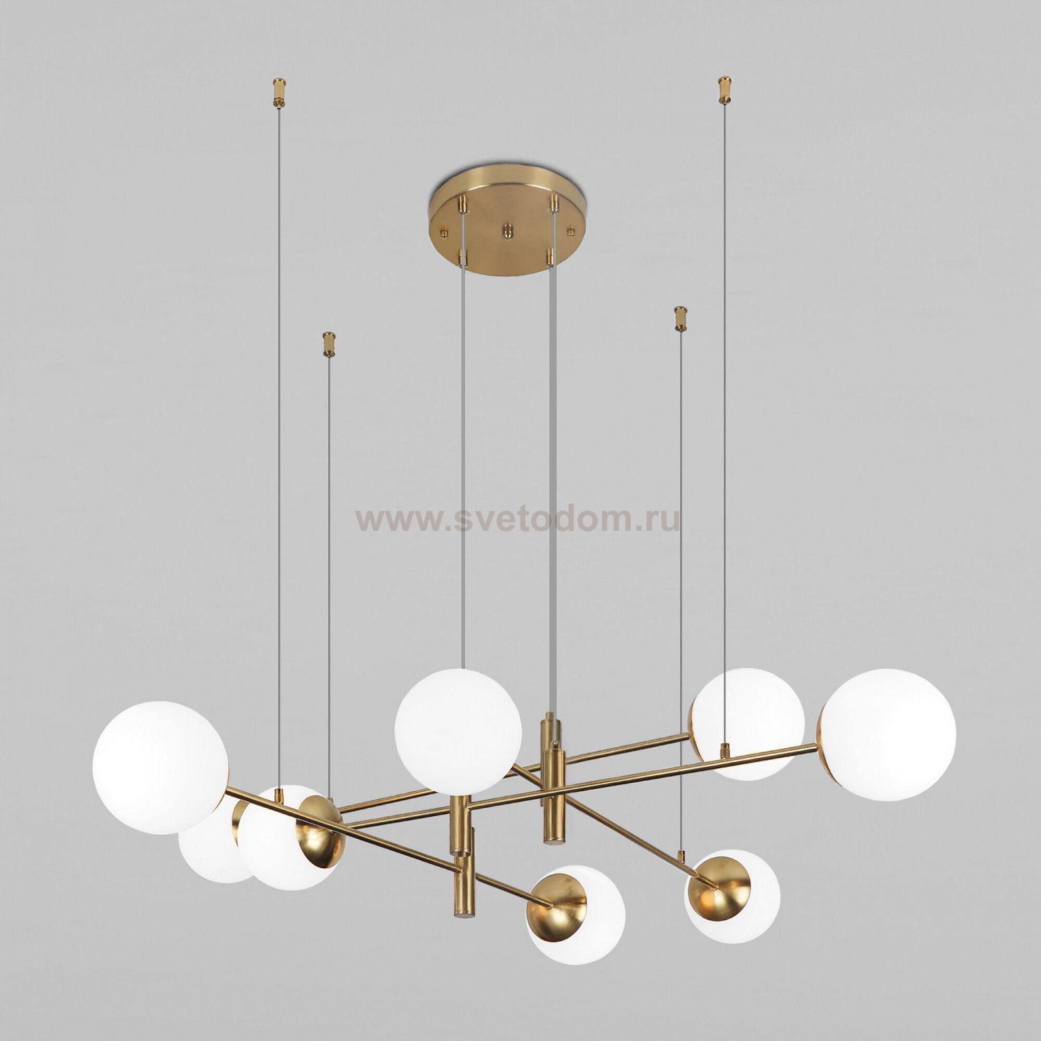 Подвесной светильник 70146/8 латунь Eurosvet