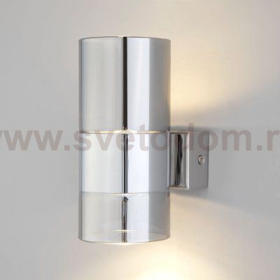 Настенный светильник 40021/1 LED хром/дымчатый Eurosvet
