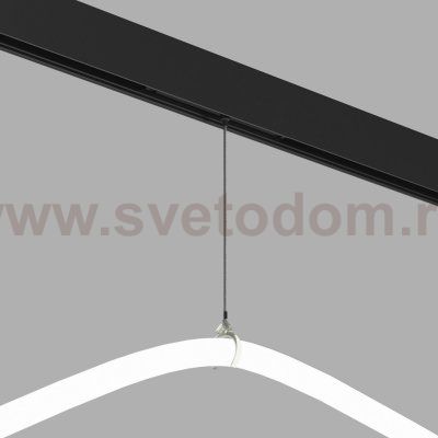 Slim Magnetic Коннектор для шинопровода черный Full light 85102/00 Elektrostandard