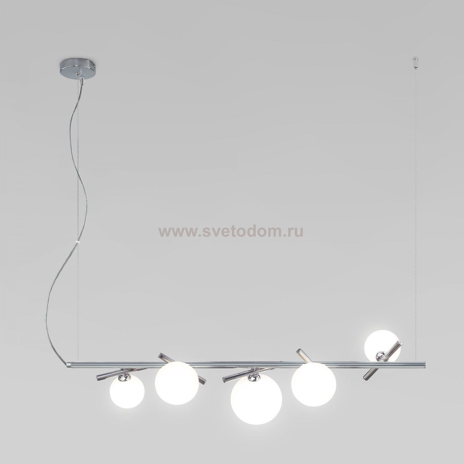 Подвесной светильник Eurosvet 50382/5/ хром Salut