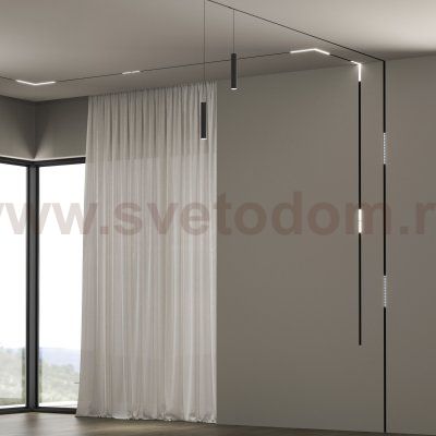 Slim Magnetic L03 Трековый светильник 24W 4200K Link (черный) 85029/01 Elektrostandard