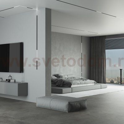 Slim Magnetic L03 Трековый светильник 24W 4200K Link (черный) 85029/01 Elektrostandard