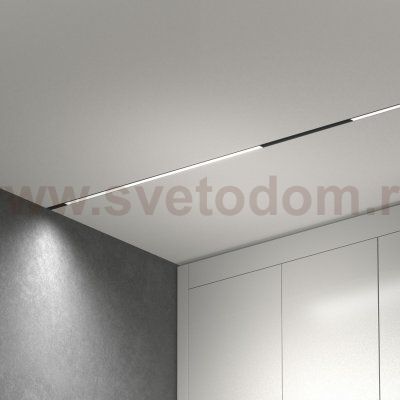 Slim Magnetic L02 Трековый светильник 30W 4200K (черный) 85034/01 Elektrostandard