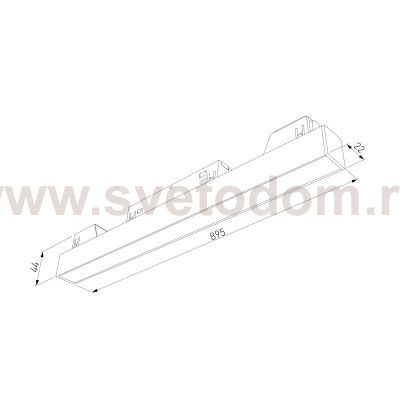 Slim Magnetic L02 Трековый светильник 30W 4200K (белый) 85034/01 Elektrostandard