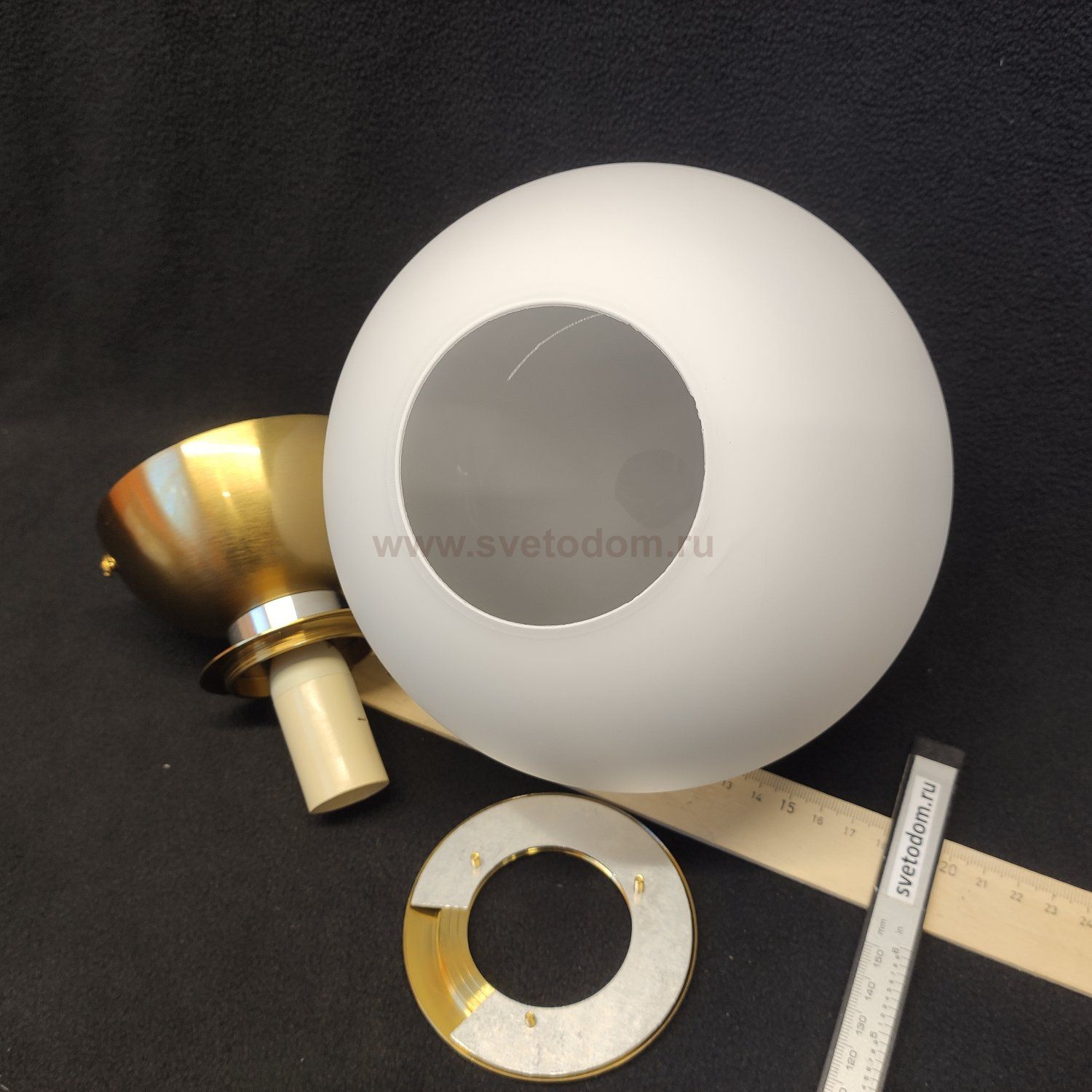 Потолочный светильник 30197/1 латунь Eurosvet